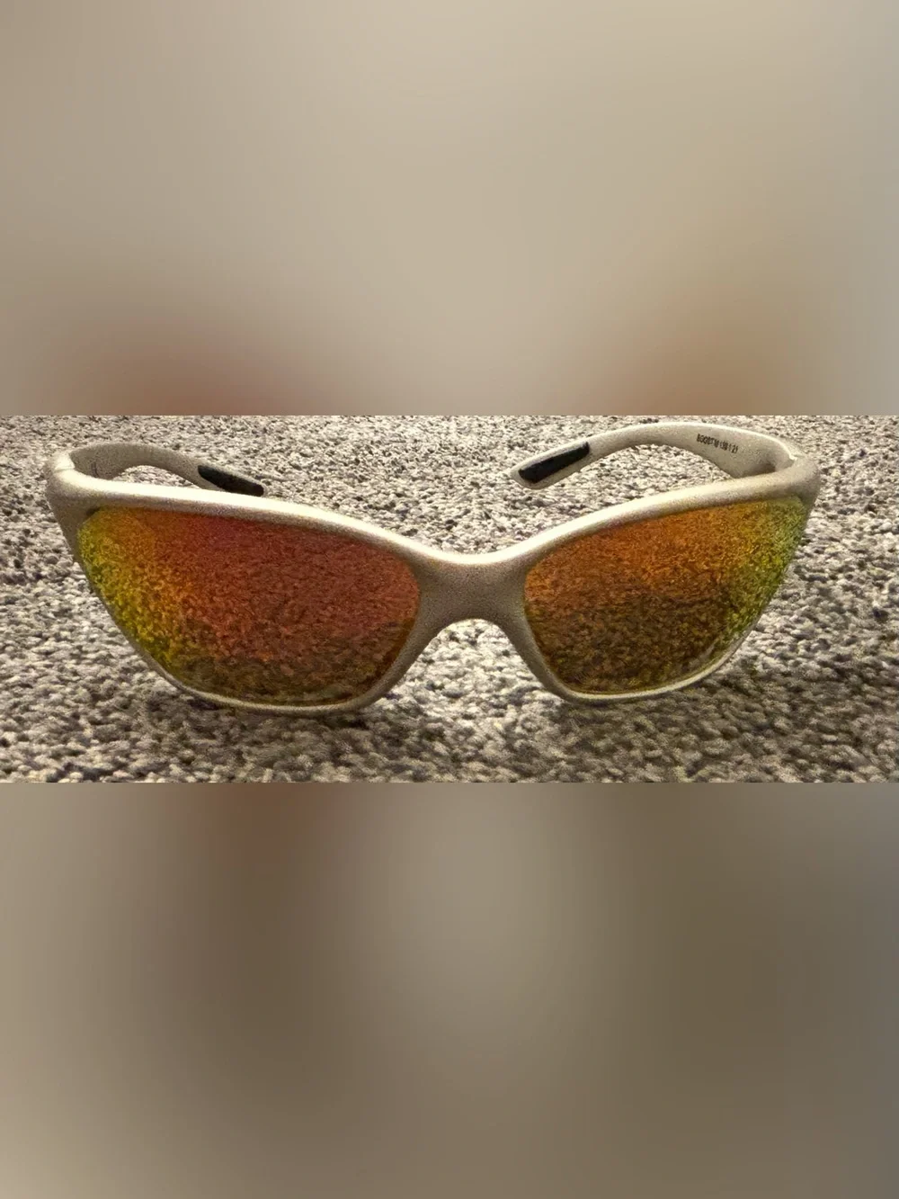 Julbo Boost M Men’s Sport Sunglasses Orange Mirrored Lenses
